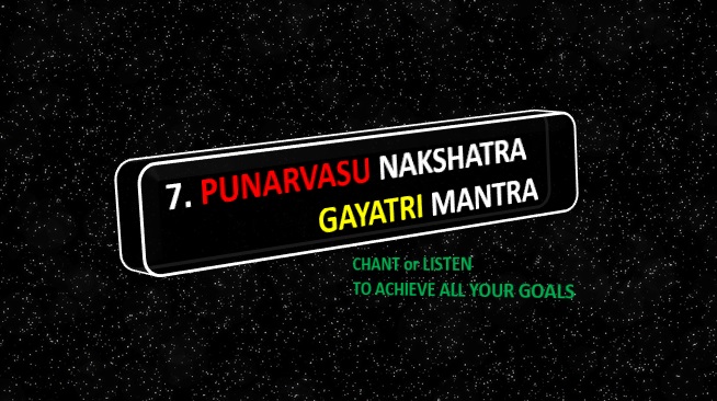 Punarvasu Nakshatra Gayatri Mantra